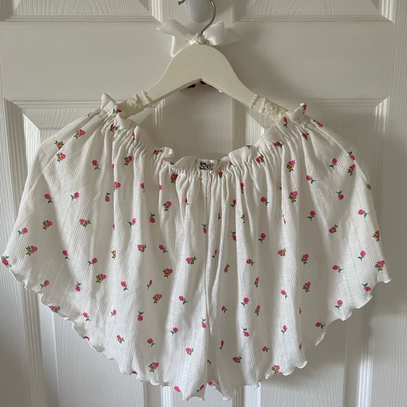 NWT Victoria’s Secret For Love & Lemons Blossom Pointelle Lounge Shorts, Medium - Picture 4 of 9